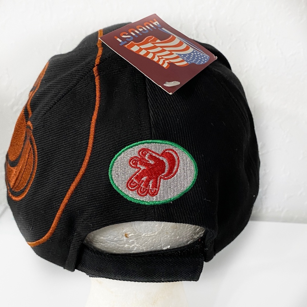 August Aztec Patch Embroidered Cap 5 Panel Basebal - Picture 3 of 6